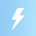 fast concrete render times lightning logo